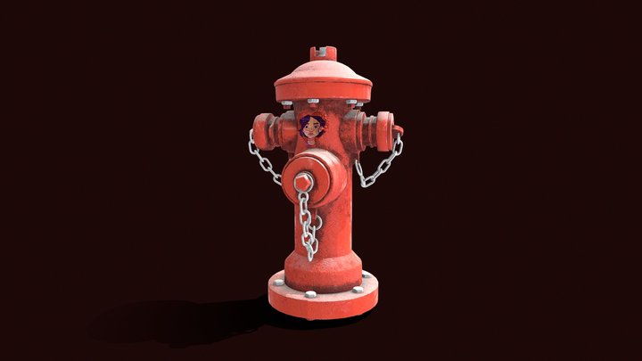 Hidrante utm 3D Model