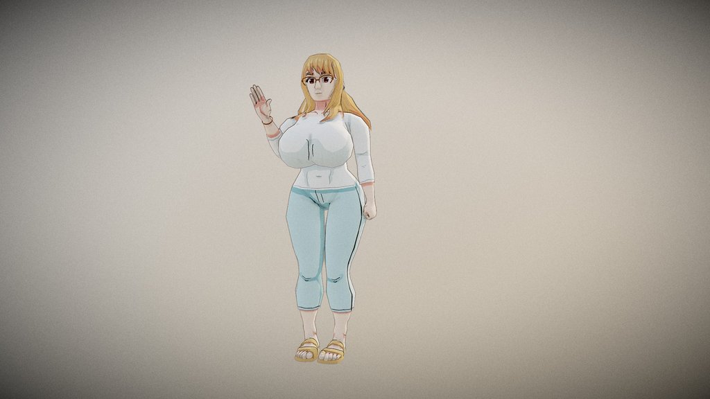 Busty A 3d Model Collection By Sfliminality Sketchfab