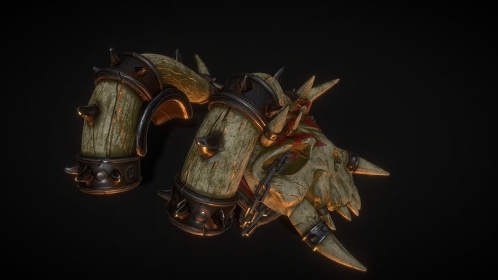 Tusk of Mannorth 3D Model