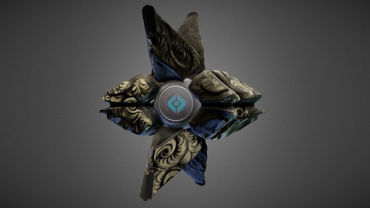 Curious Ghost From Destiny 2 – Modello 3D gratuito STL