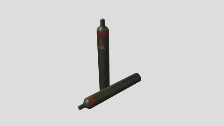 Simple Gas Container – Free 3D Model STL