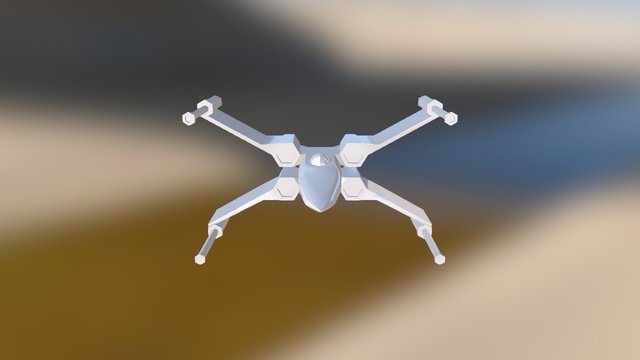 X-WING Modeling ENRIC 3D Model
