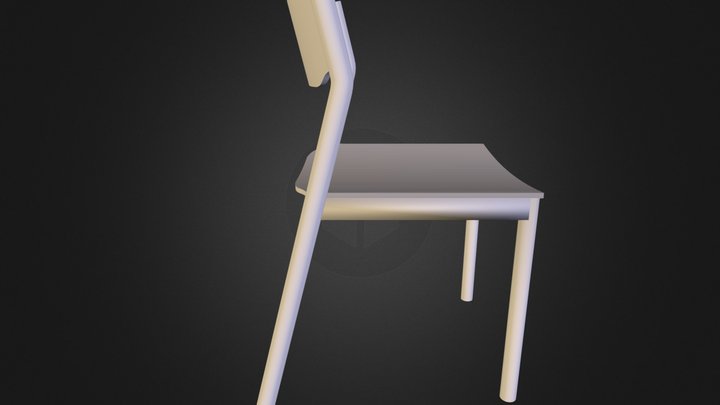 Tangerine Chair 3D Model