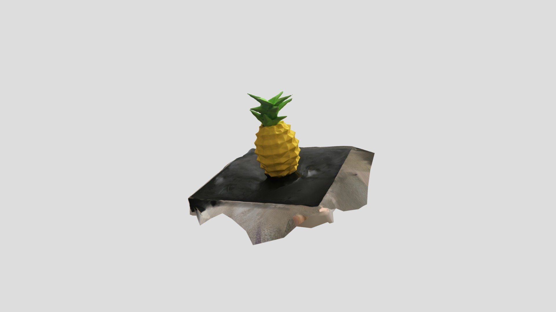 Pineapple sculpture
