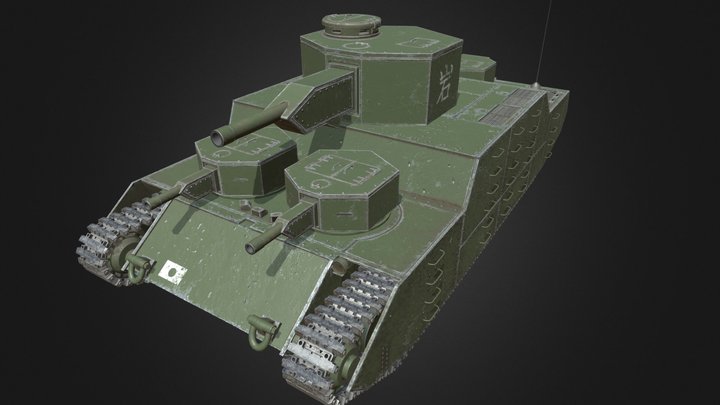 O-I Super-Heavy Tank 121 "Iwa"