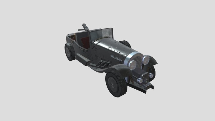 War Machine - Hero Asset (Vehicle) 3D Model