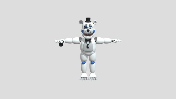 UCN Funtime Chica Model WIP - fivenightsatfreddys