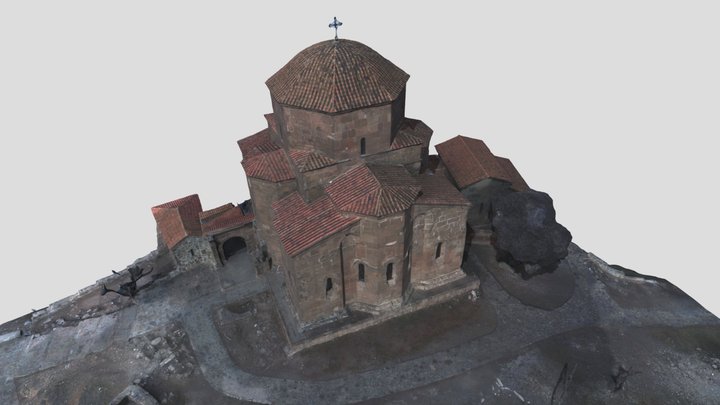 Jvari monastery 3D Model