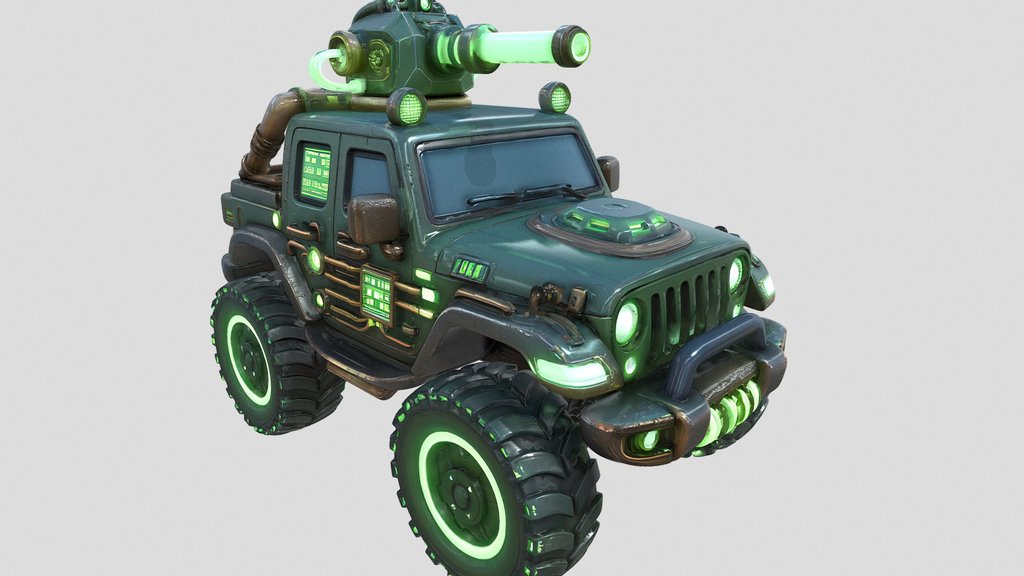 .Ø.Scifi-Jeep-✘-'Two'.Ø.