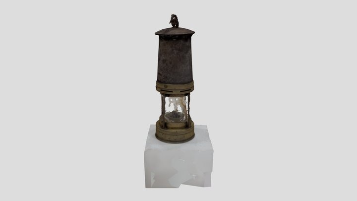 Miners Lamp 3D Model