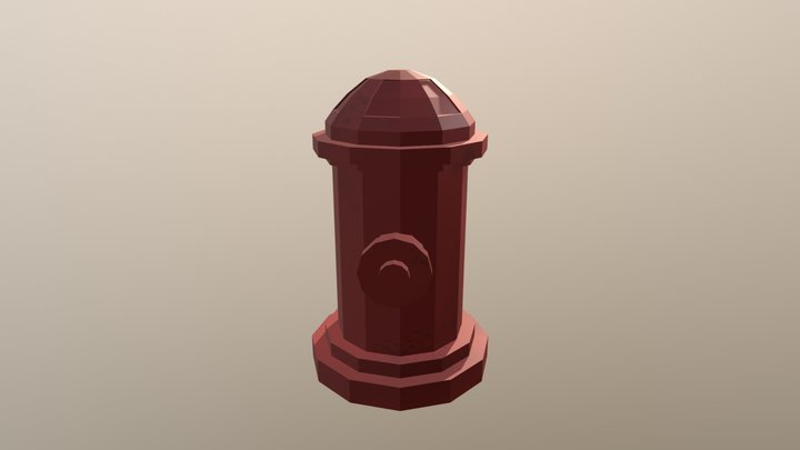 Hidrante 3D Model