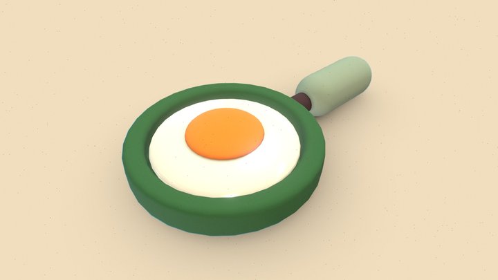 FryingPan 3D Model