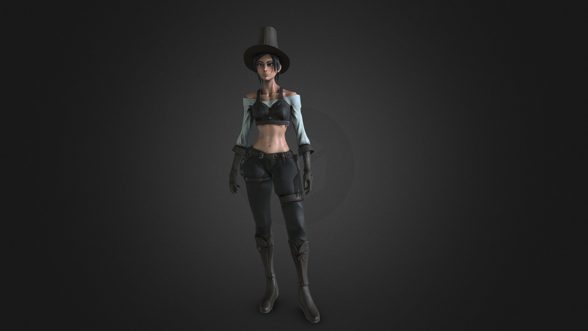 vampire huntress posed