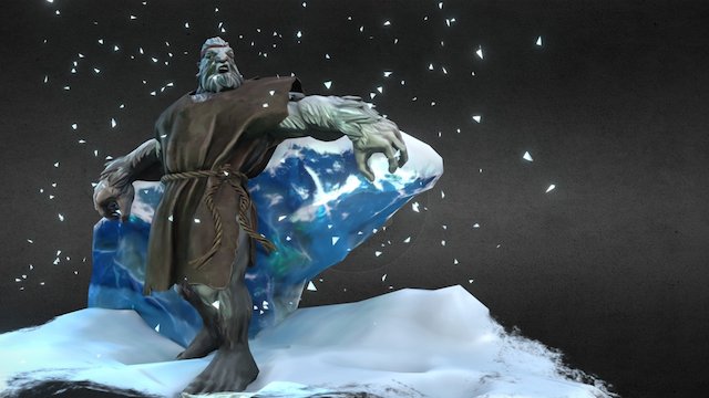 POW! Rambo-Yeti 3D Model