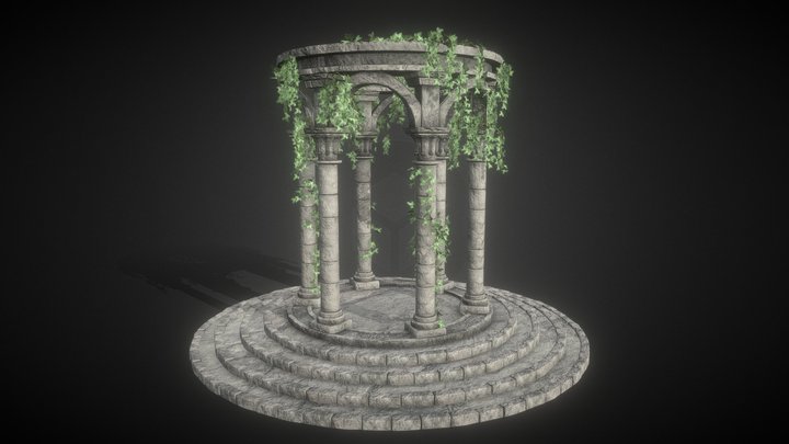 Old pavilion 3D Model