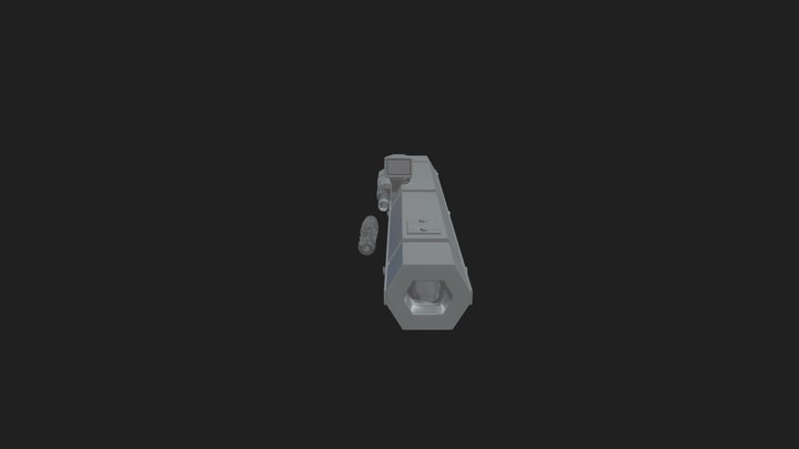 HH-12 launcher 3D Model