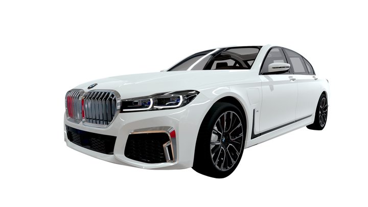 BMW 740 LI Mourni 3D Model