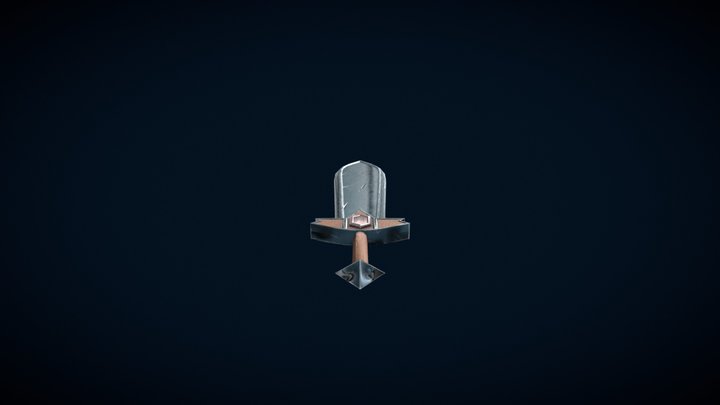 Sword_Of_Jean_Lamossard 3D Model