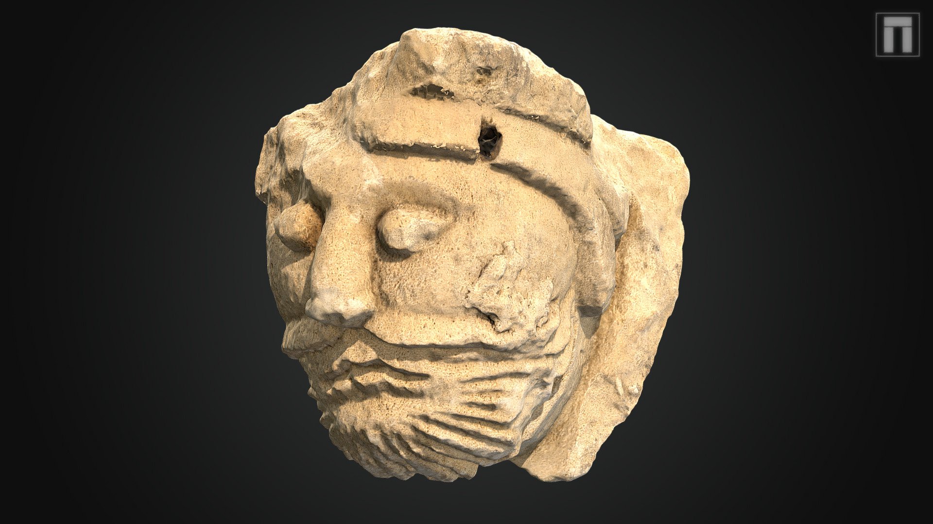 12th-century corbel, Bath Abbey - 3D model by Wessex Archaeology ...