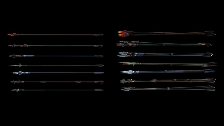Arrows 3D Model