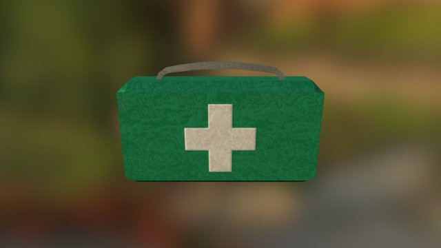 General First Aid Kit 3D Model