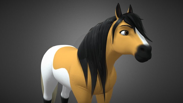Geist Horse 3d 3D Model