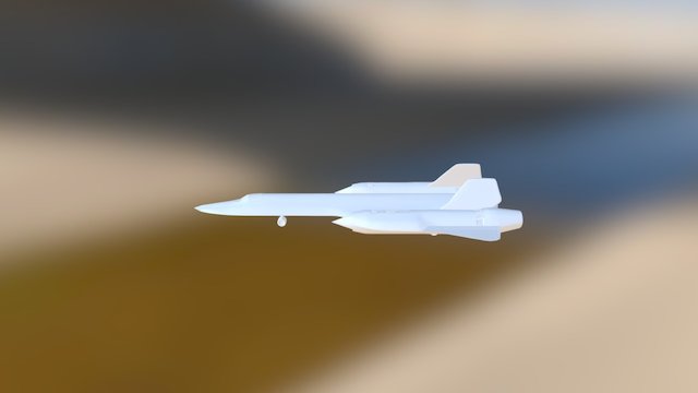 Blackbird 3D Model