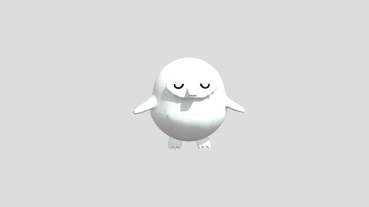 Penguin_Owl 3D Model