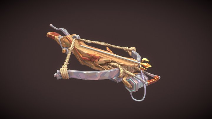 Back and Forth challenge: Crossbow 3D Model