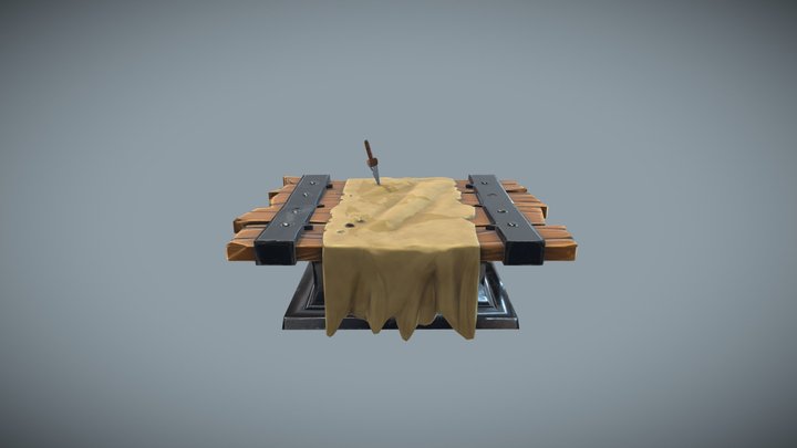 War Table 3D Model