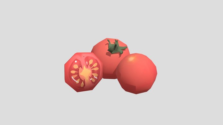 プチトマト 3D Model