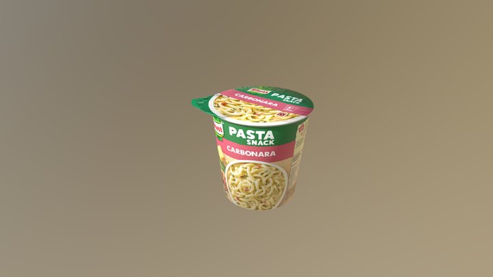 Knorr pasta snack 3D Model
