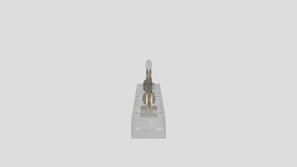 Rudimentary Single Blade Knife Switch