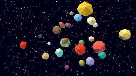 Asteroids 3D Model