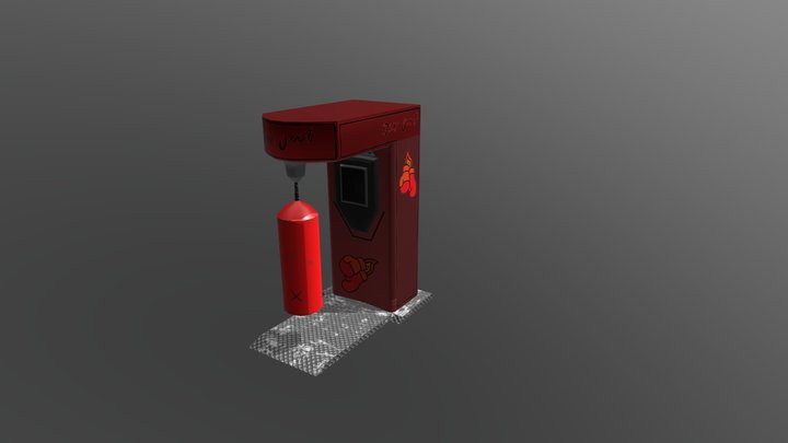 Punching Bag Substance 3D Model