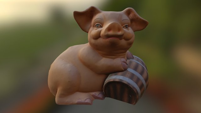 Porky_1 3D Model