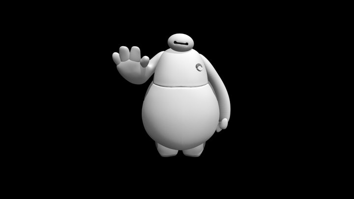 BAIMAX 3D Model