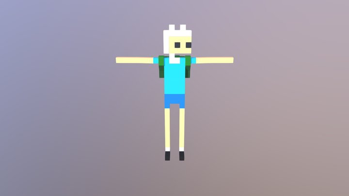 Fin 3D Model