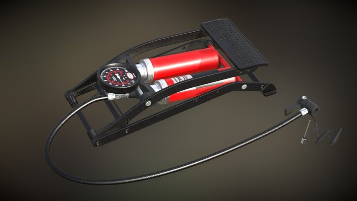Pump For Car 3D Model