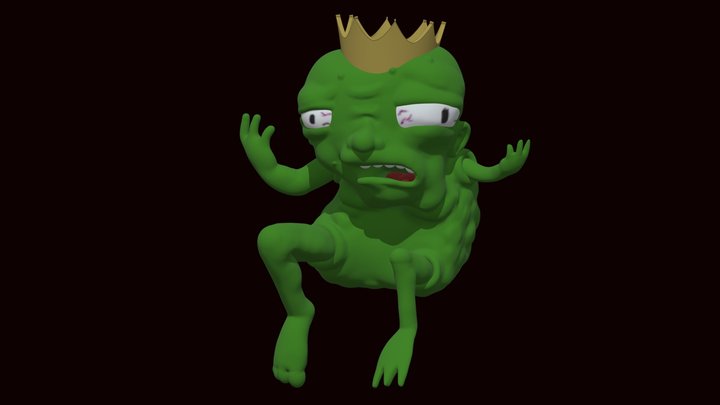 Bart's prince attempt 3D Model