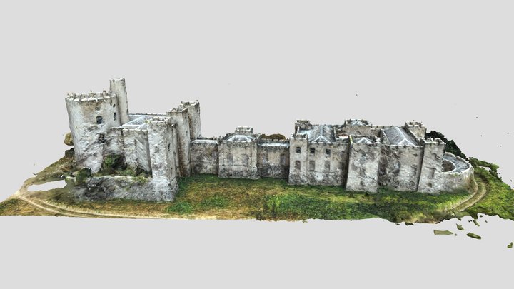 Norris Castle 3D Model