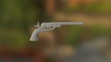 Demon Killing Colt 3D Model