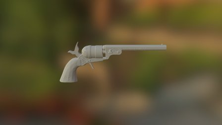Demon Killing Colt 3D Model