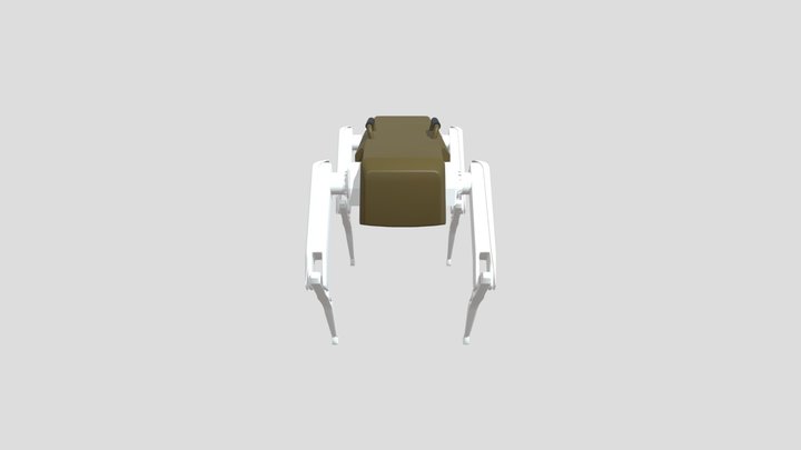 собака робот 3D Model