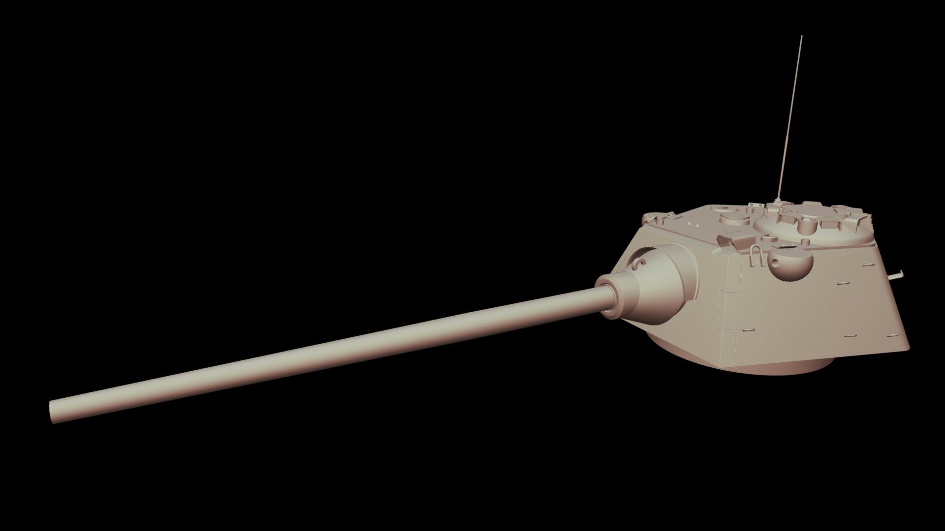 Panther F Turret (3D Printable) - 3D model by Austrian 3D Art ...