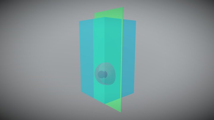 cilindrische cel, verticaal 3D Model
