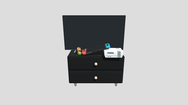 Nintendo setup 3D Model