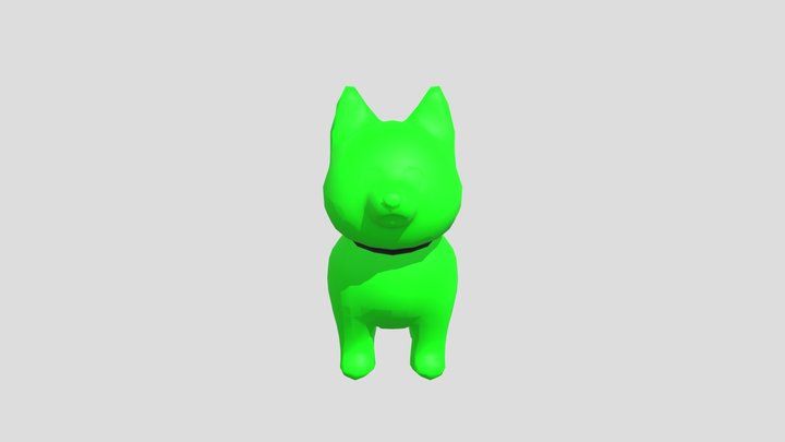 Cute_dog 3D Model