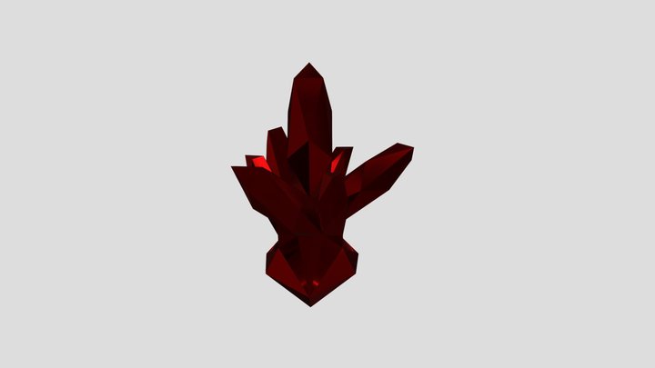Health Crystal 3D Model