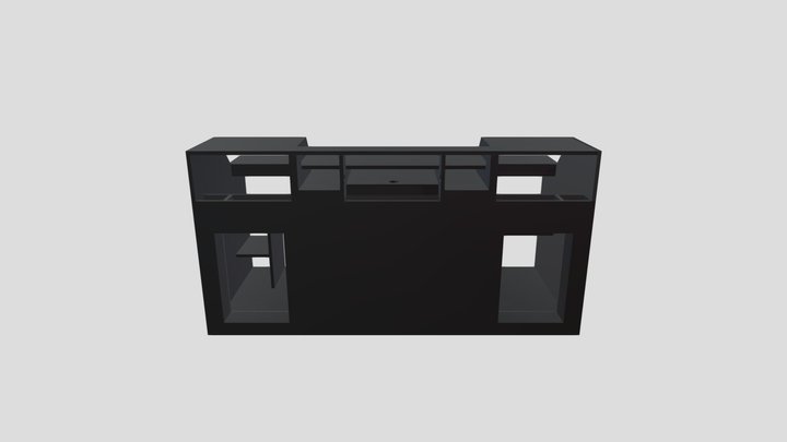 Desk 3D Model